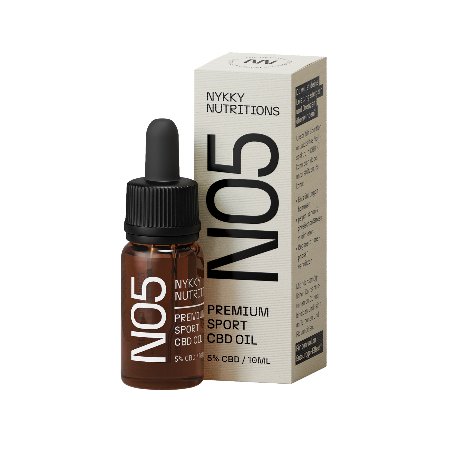 N05 Premium Sport CBD Öl, 5%, 10ml